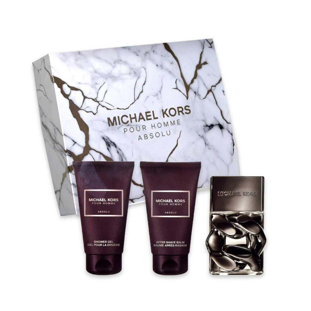 MICHAEL KORS POUR HOMME ABSOLU CONF. SHOWER GEL 50ML+ AFTERSHAVE BALM 50ML+ EDP 50ML