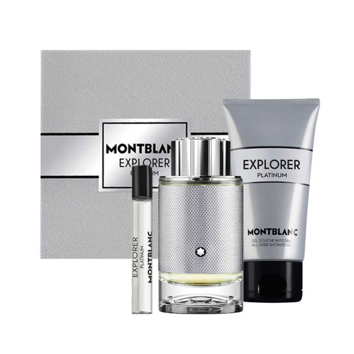 MONTBLANC EXPLORER PLATINUM FOR MEN EDP 100ML+ 7,5ML + GEL DOCCIA 100ML