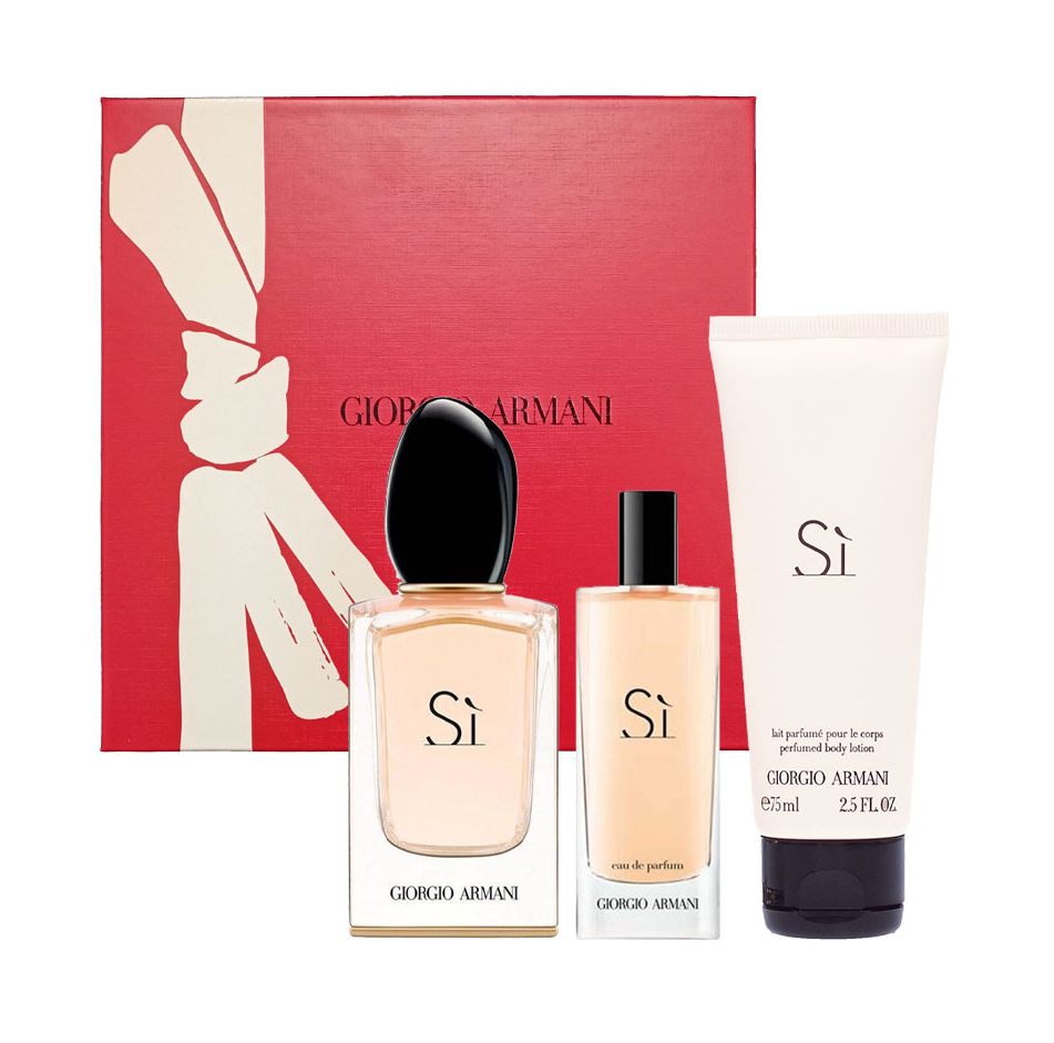ARMANI SI DONNA CONF.EDP 50ML+EDP 15ML+ LOZIONE CORPO 50ML