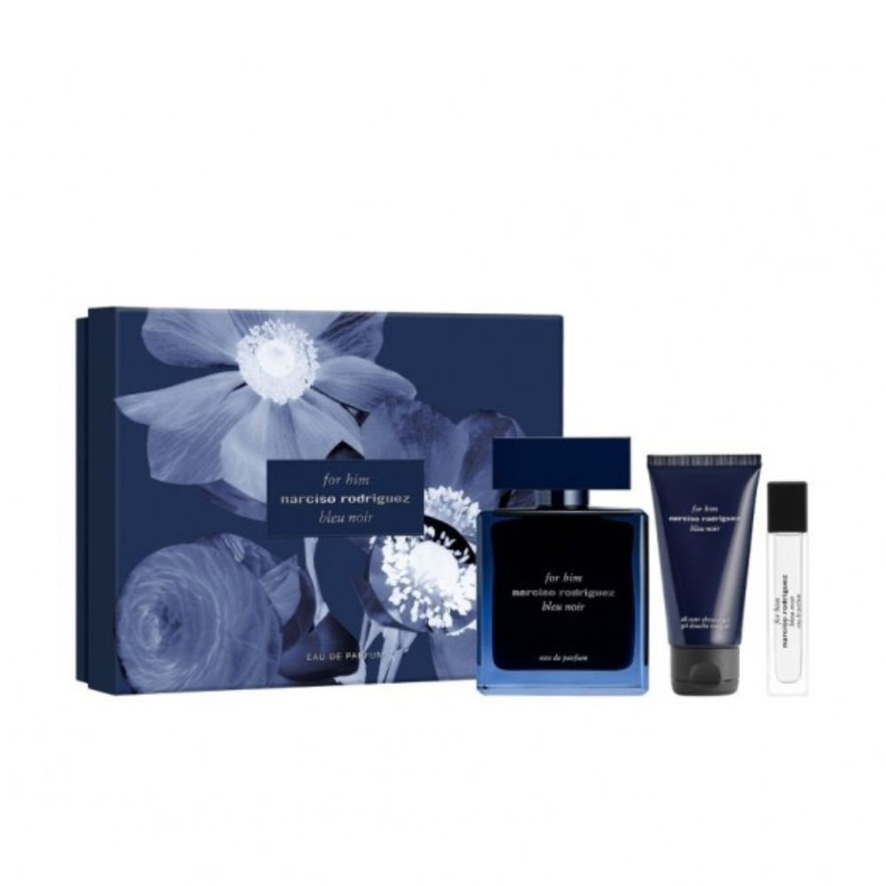 NARCISO RODRIGUEZ FOR HIM BLEU NOIR CONF. EDP 100ML+ EDP 10ML+ SHOWER GEL 50ML