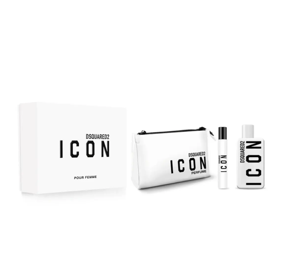 DSQUARED2 ICON FEMME CONF. EDP 100ML+EDP 10ML+ POCHETTE