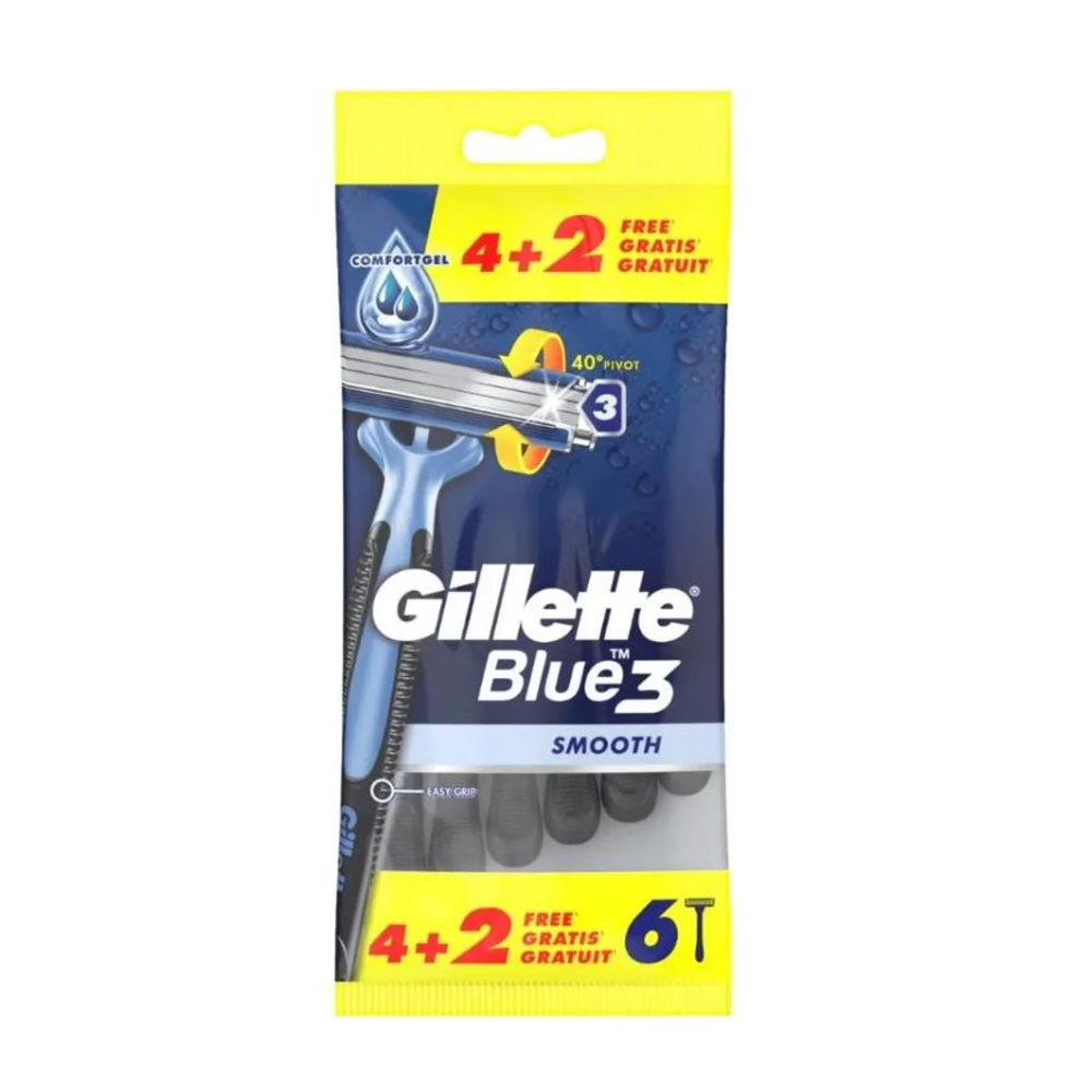 GILLETTE BLUE 3 RADI E GETTA 6 PZ