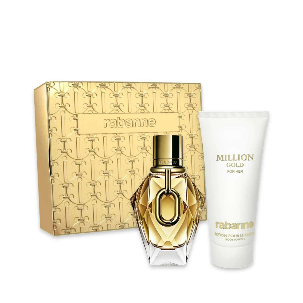 PACO RABANNE GOLD FOR HER EDP 50ML+ BODY LOTION 100ML