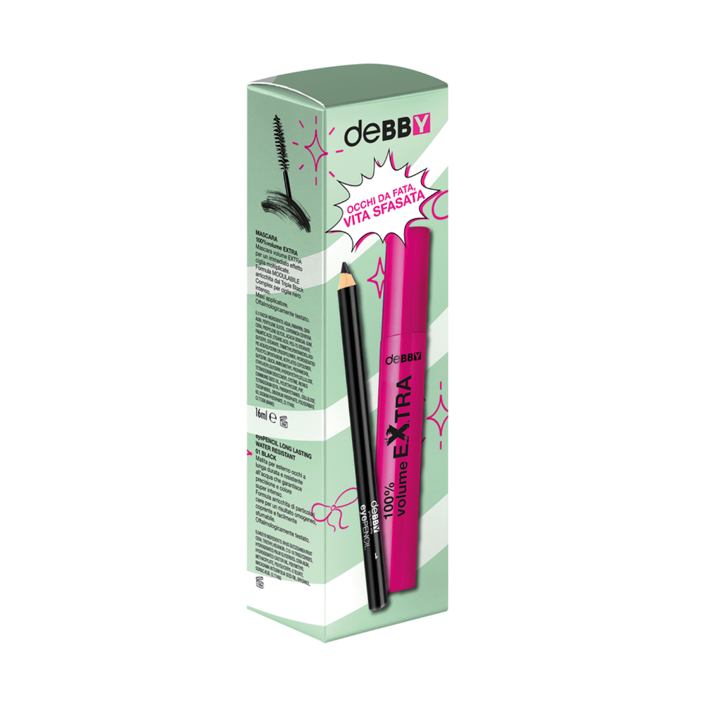 DEBBY KIT MASCARA + MATITA