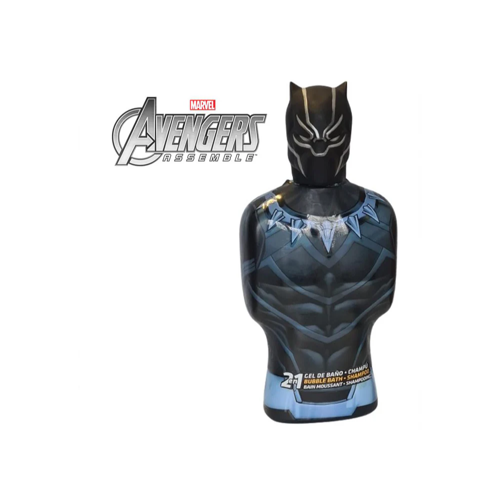 MARVEL BLACK PANTHER BUSTO 3D 2IN1 350ML LN2554