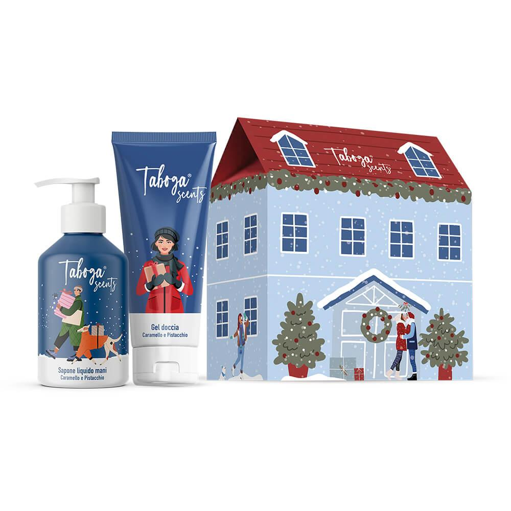 TABOGA CONF. GEL DOCCIA 250ML+ SAPONE 280ML CARAMELLO E PISTACCHIO TAB007198