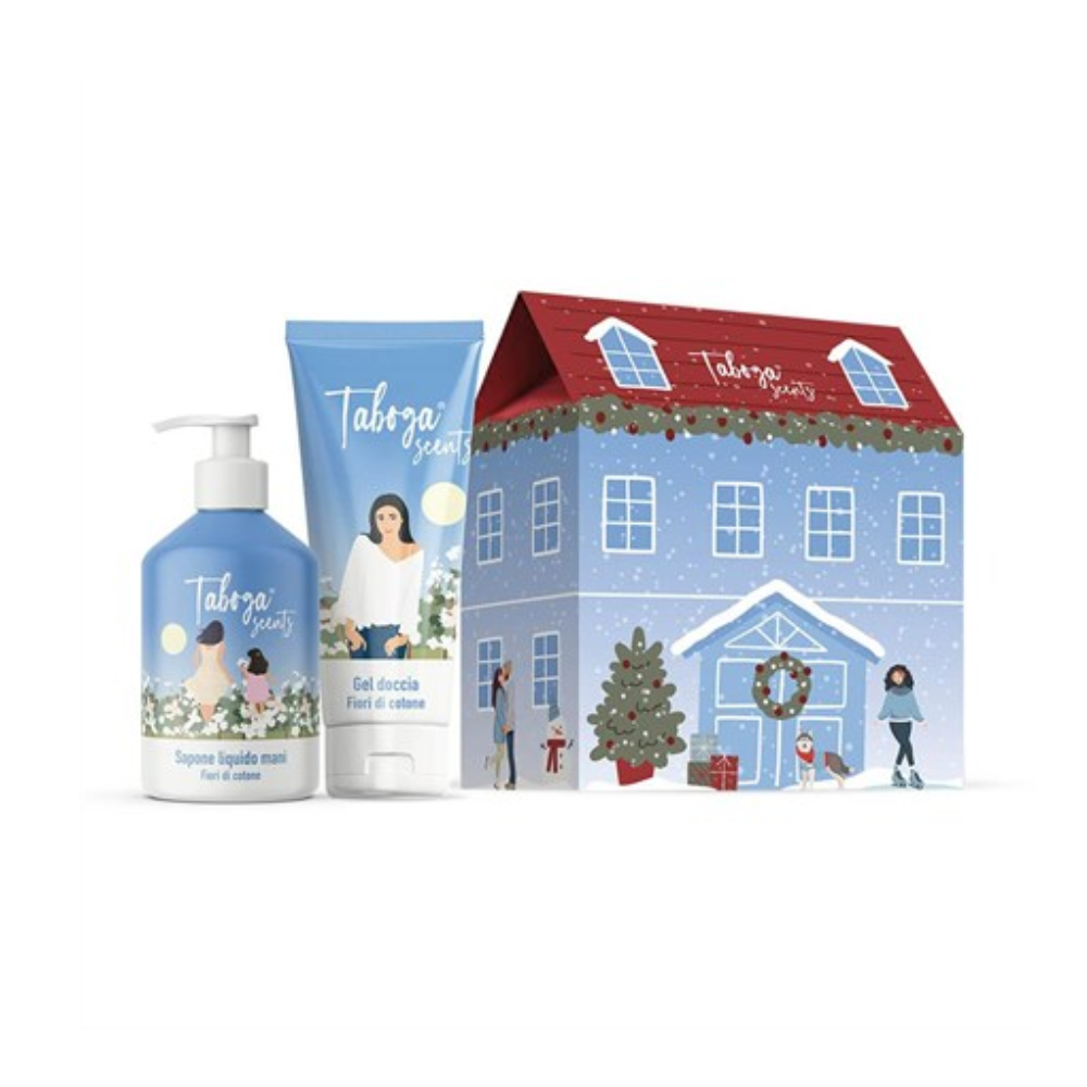 TABOGA CONF. GEL DOCCIA 250ML+ SAPONE 280ML FIORI DI COTONE TAB007259