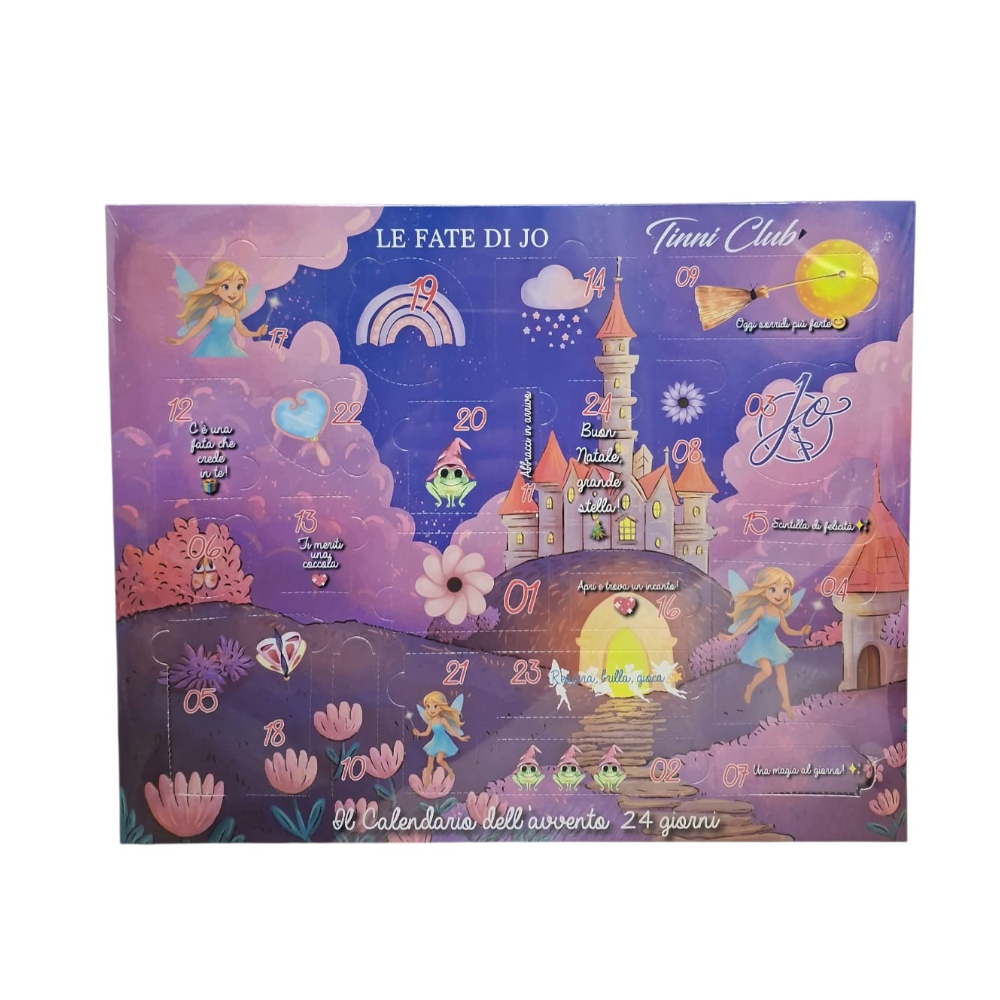 GIMA LE FATE DI JO CALENDARIO DELL'AVVENTO BAMBINA 24 GIORNI FAT81604