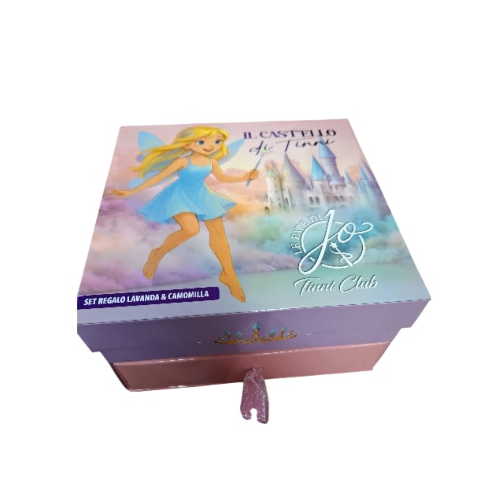 GIMA LE FATE DI JO IL CASTELLO DI TINNI 3D CONF. A RIPIANI SHAMPOO+ DOCCIA SCHIUMA+ 2 SMALTI UNGHIE+ SEPARATORE DITA+ LIMA UNGHIE FAT80829