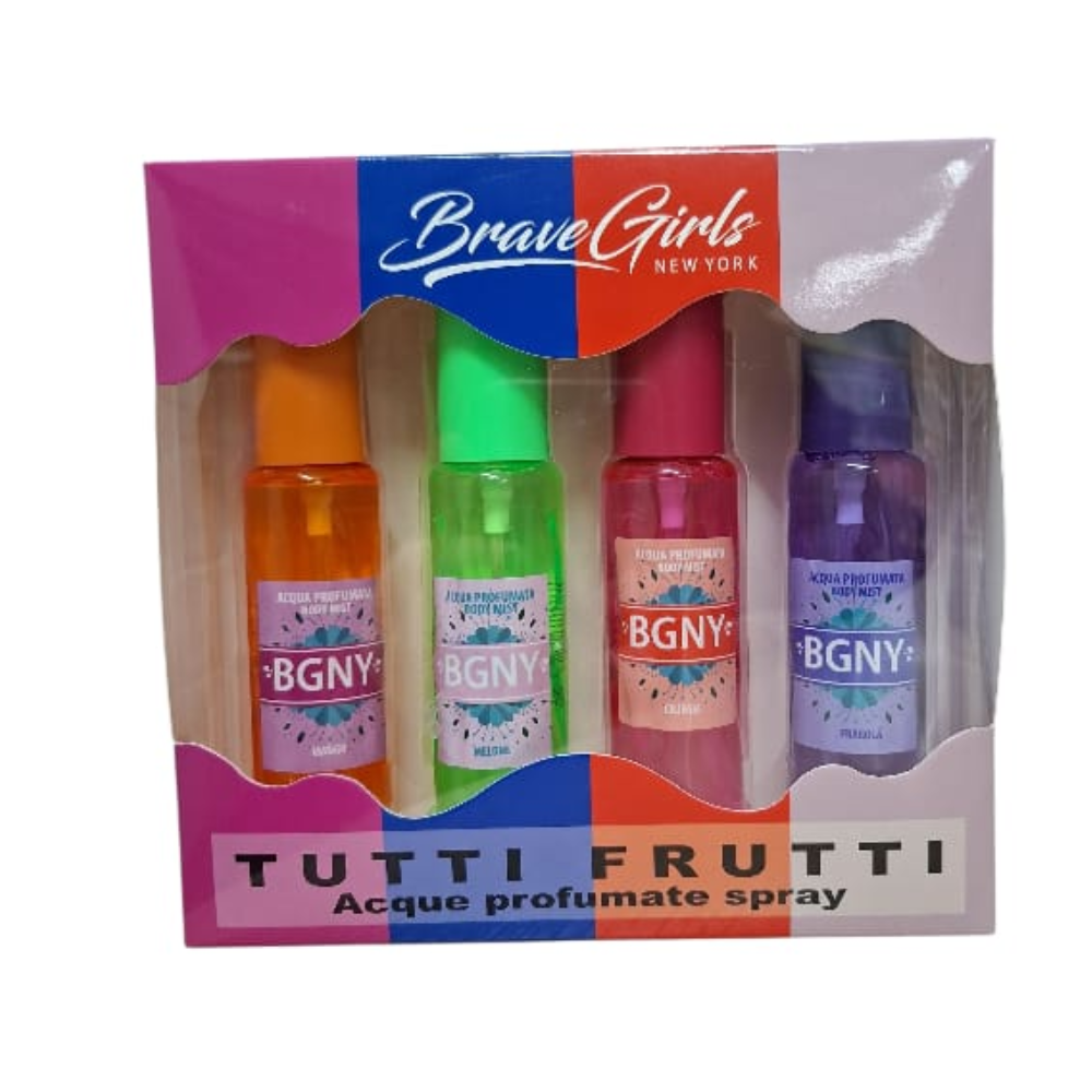 GIMA BRAVE GIRLS CONF. ACQUE PROFUMATE SPRAY 4X50ML BRA81284