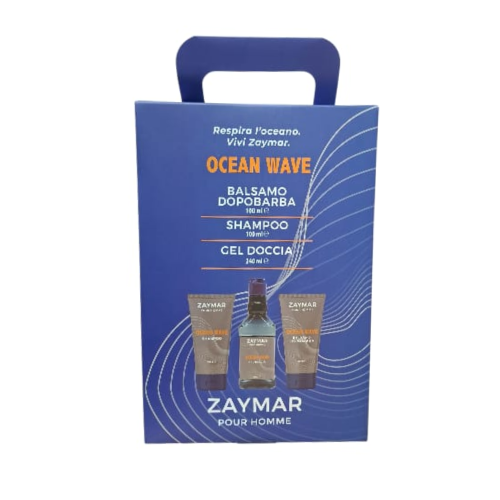 GIMA ZAYMAR POUR HOMME CONF.BALSAMO DOPOBARBA 100ML+ SHAMPOO 100ML+ GEL DOCCIA 240ML ZAY81673