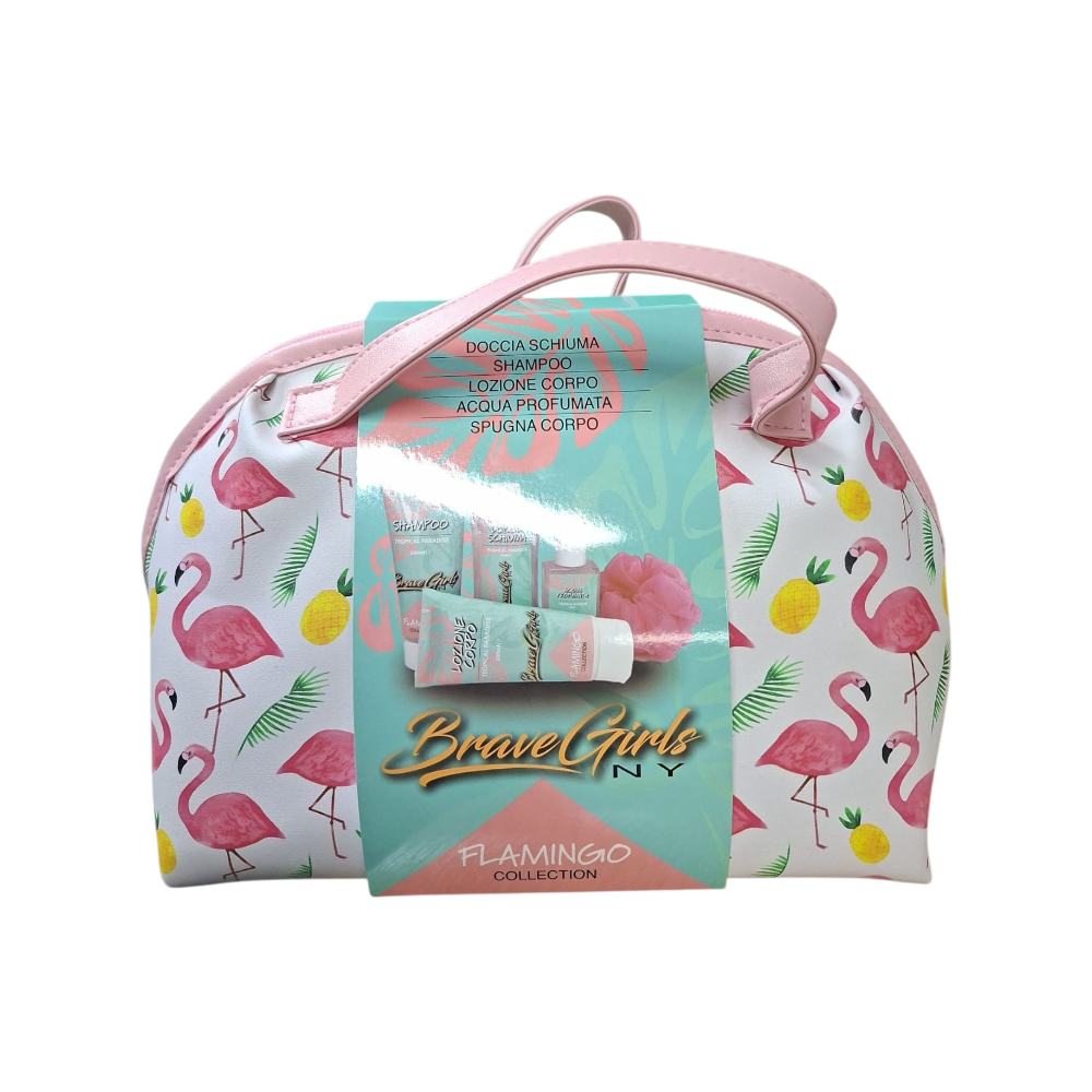 GIMA BRAVE GIRLS CONF. SHAMPOO 200ML+ LOZIONE CORPO 200ML+ DOCCIA SCHIUMA 270ML+ ACQUA PROFUMATA 100ML+ SPUGNA CORPO BRA81802