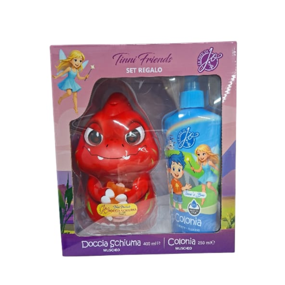 GIMA LE FATE DI JO TINNI FRIENDS CONF. DINOSAURO DOCCIA SCHIUMA 400ML+ COLONIA 250ML FAT80973