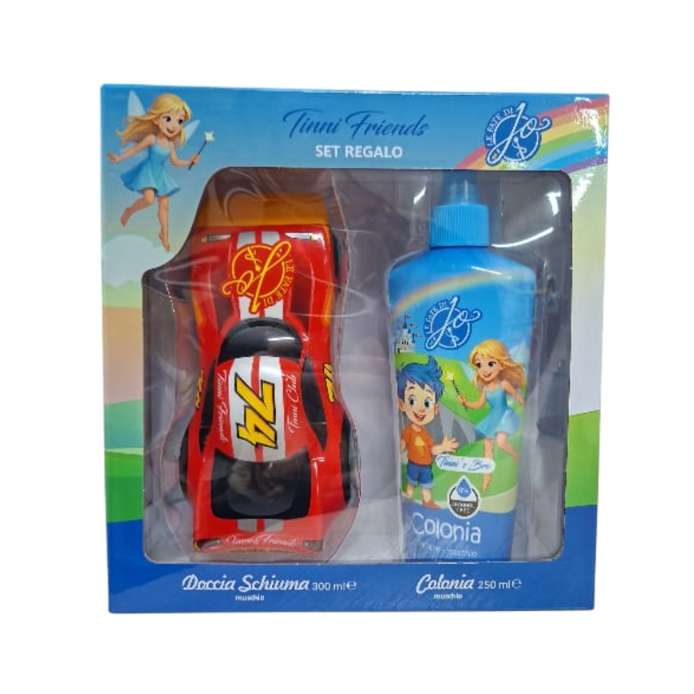 GIMA LE FATE DI JO TINNI FRIENDS CONF. MACCHINA ROSSA DOCCIA SCHIUMA 300ML+ COLONIA 250ML FAT82069