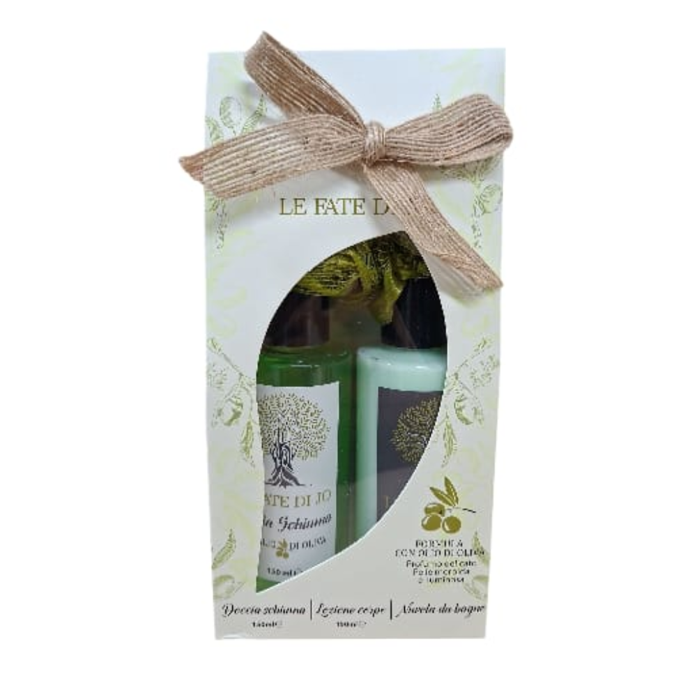 GIMA LE FATE DI JO CONF. OLIVE DOCCIASCHIUMA 150ML+ LOZIONE CORPO 150ML+ NUVOLA DA BAGNO FAT81703