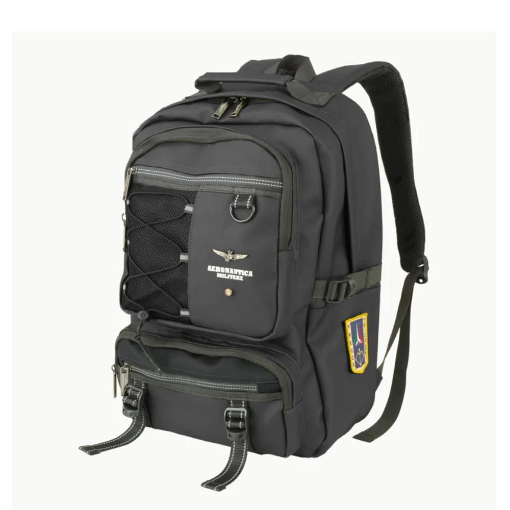AERONAUTICA MILITARE ZAINO UOMO NERO AM580-NE