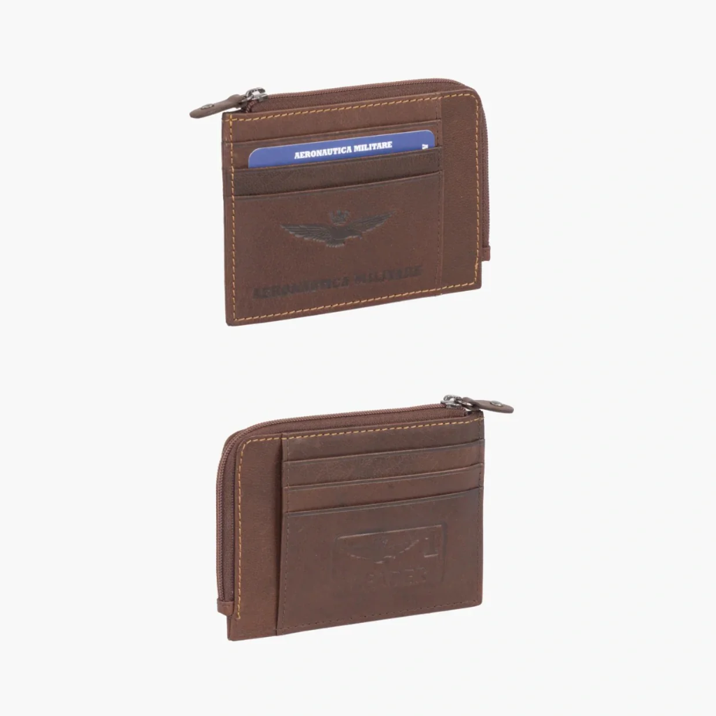 AERONAUTICA MILITARE PORTAFOGLI UOMO PELLE AM246