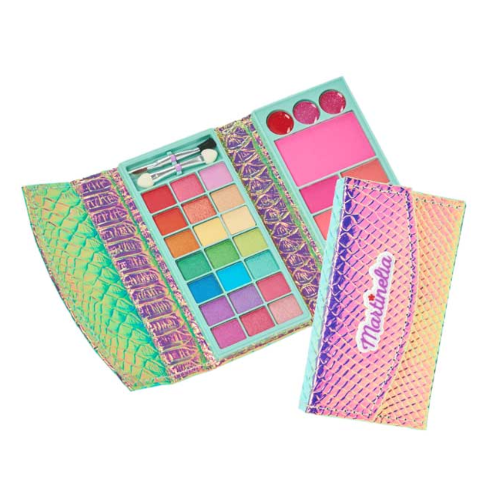 MARTINELIA LET'S BE MERMAIDS TROUSSE BLUSH+ OMBRETTO+ LIP GLOSS 30654