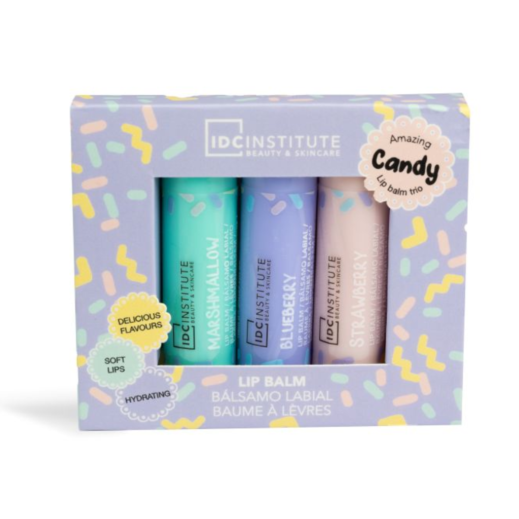 IDC INSTITUTE CANDY LIP BALM TRIO 26027