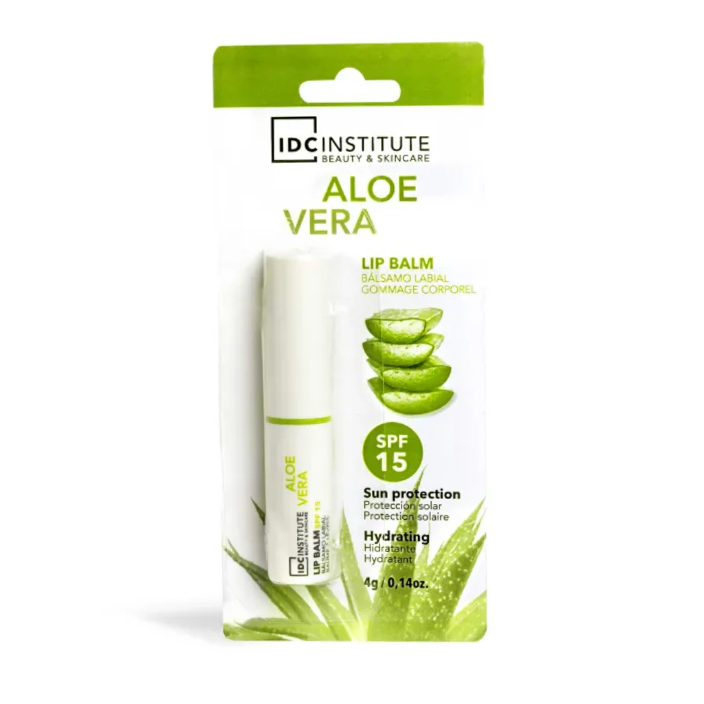 IDC INSTITUTE LIP BALM ALOE VERA CON SPF 15 92051