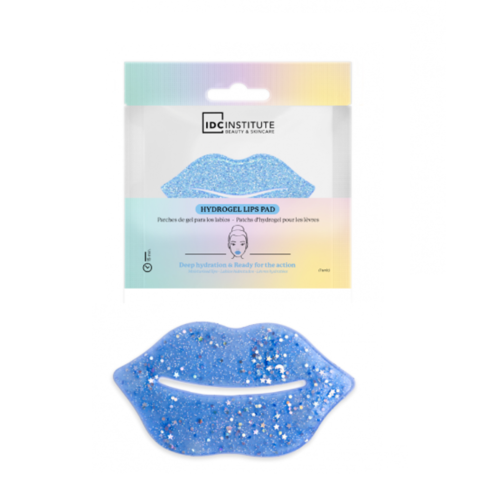 IDC INSTITUTE GLITTER LIP PADS BLU 56151