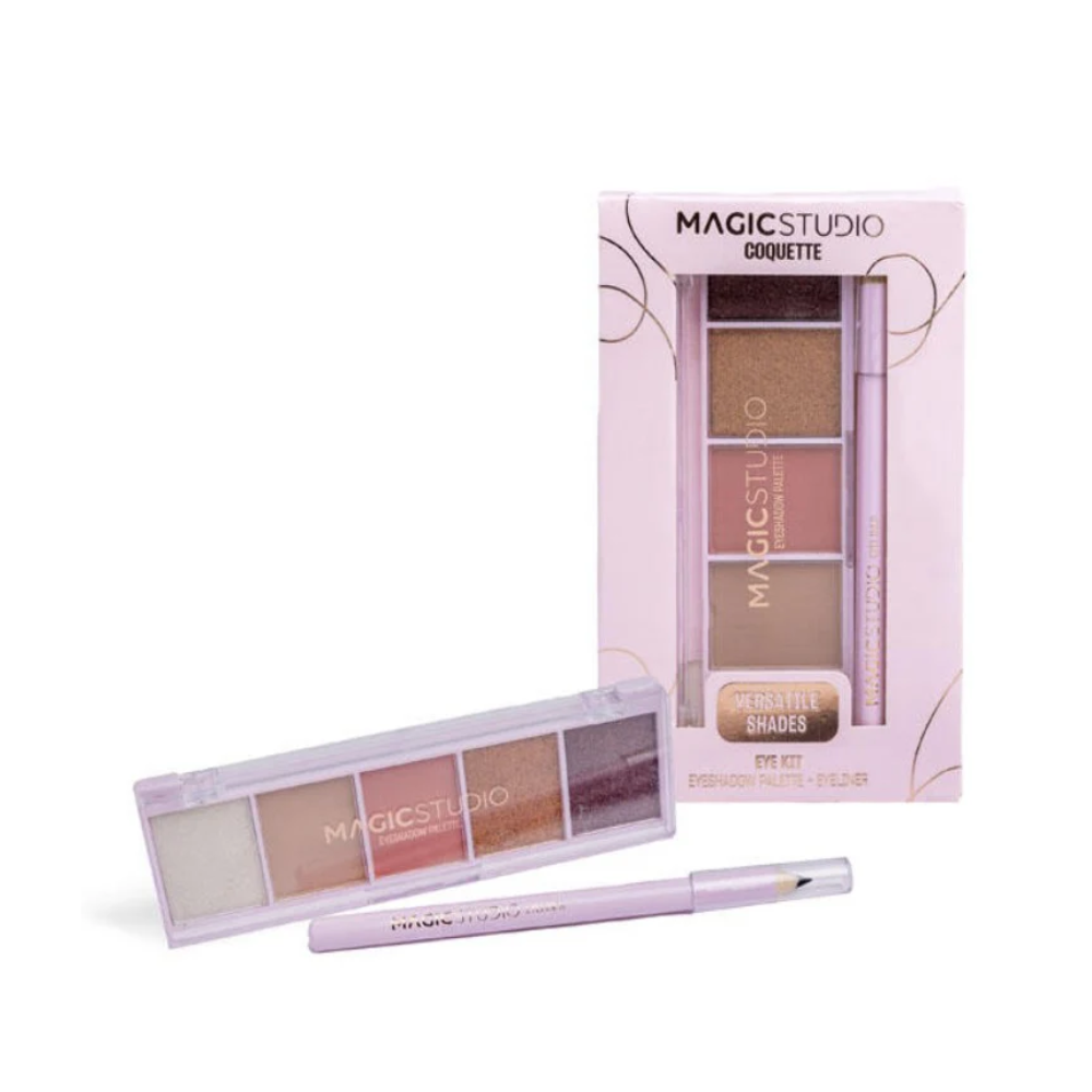 MAGIC STUDIO COQUETTE EYE KIT CONF. PALETTE + EYELINER 44259