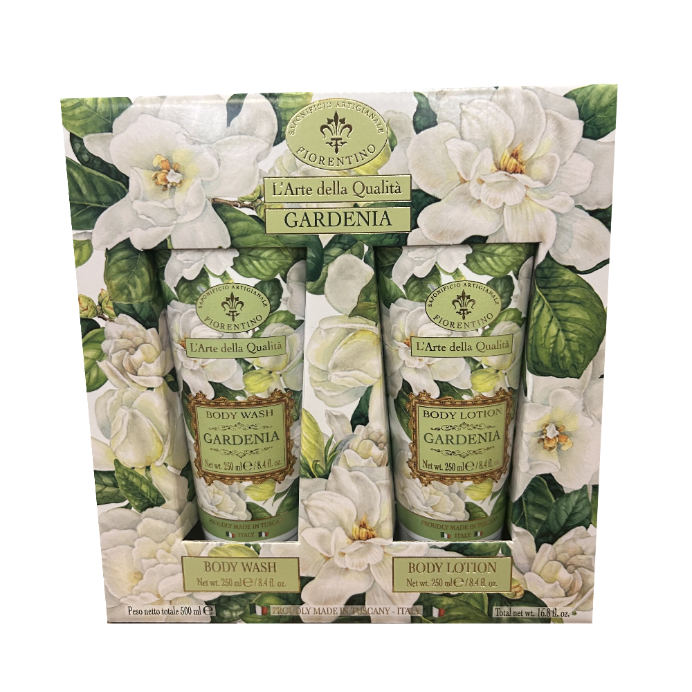 SAF SET CREMA CORPO 250ML + BAGNO DOCCIA GARDENIA 250ML STCB4