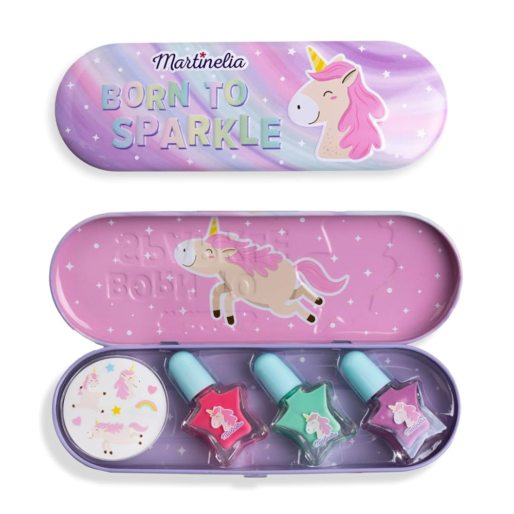 MARTINELIA LITTLE UNICORN NAIL POLISH E STICKERS 78000