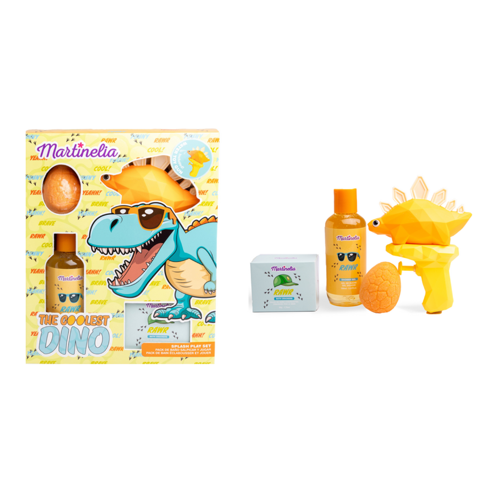 MARTINELIA THE COOLEST DICO CONF. SHOWER GEL 150ML+ BOMBE DA BAGNO + DINOSAURO GIOCATTOLO 85403