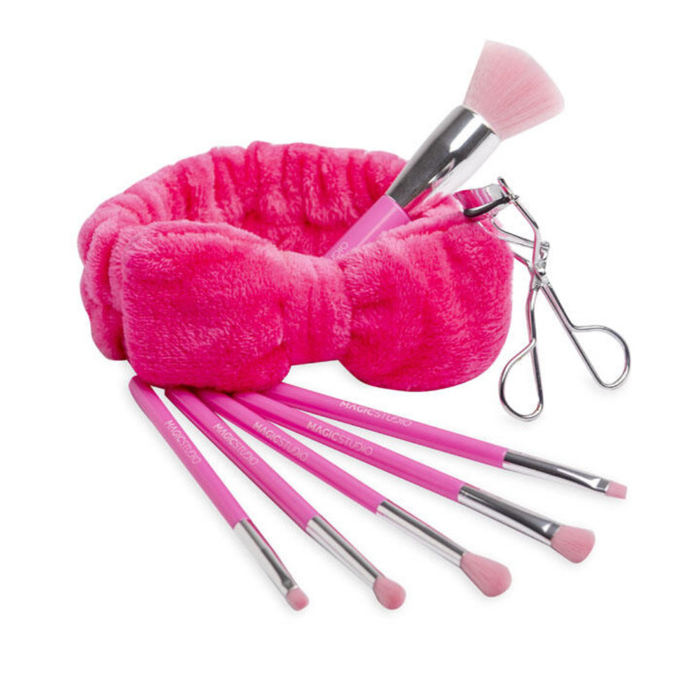 MAGIC STUDIO GLOW BRUSH SET CONF. FASCIA PER CAPELLI SPA+ 6 PANNELLI+ PIEGACIGLIA 44273
