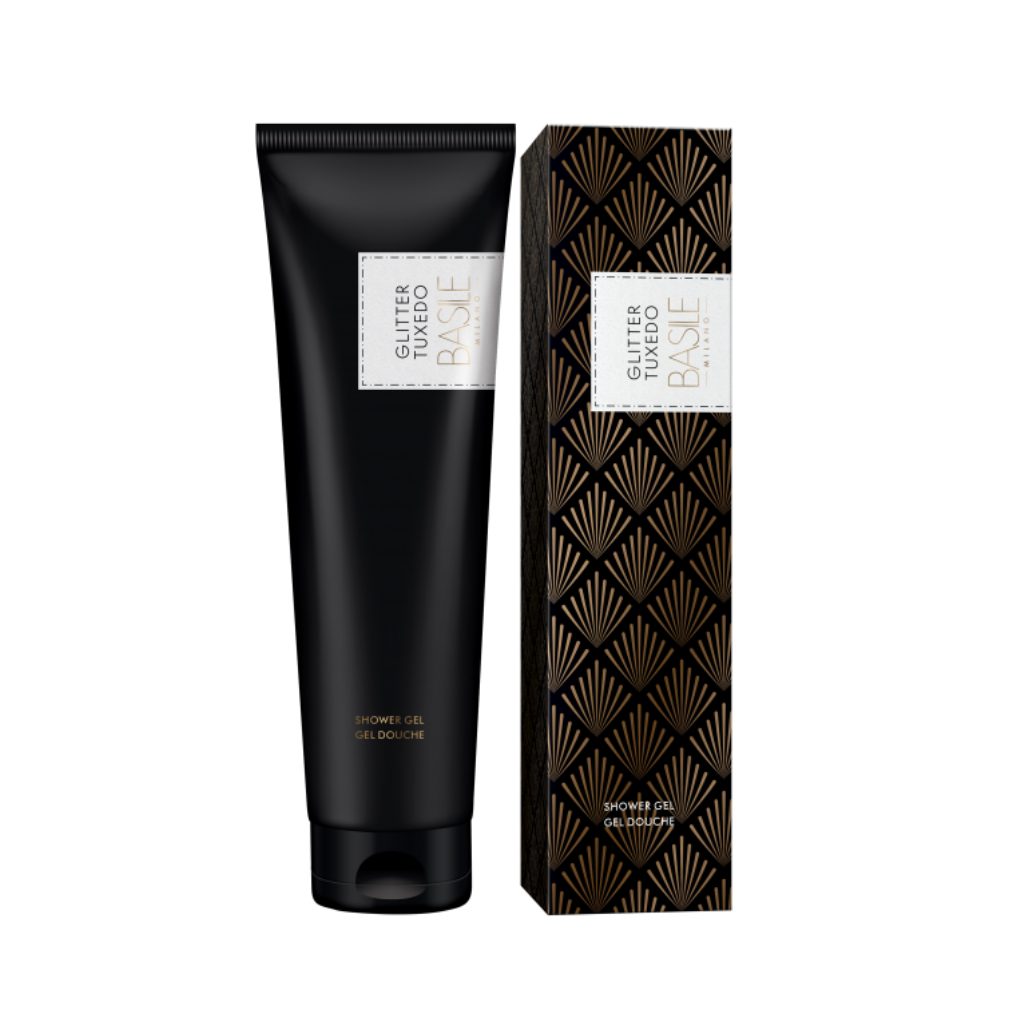 BASILE MILANO UOMO GLITTER TUXEDO SHOWER GEL 300ML