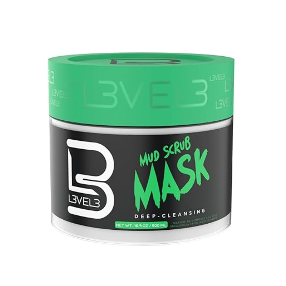L3VEL3 MUD SCRUB MASK 500ML LV300038
