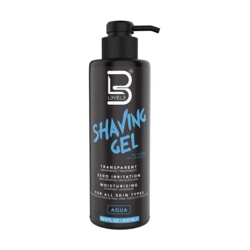 L3VEL3 SHAVING GEL AQUA 500ML
