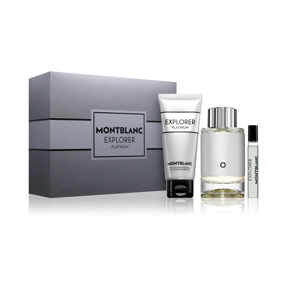 MONT BLANC EXPLORER PLATINUM CONF. EDP 100ML+ EDP 7.5ML+ GEL DOCCIA 100ML