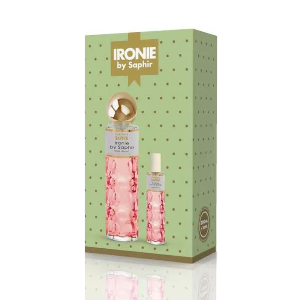 PARFUMS SAPHIR CONF. EDP 200ML+ EDP 30ML IRONIE POUR FEMME