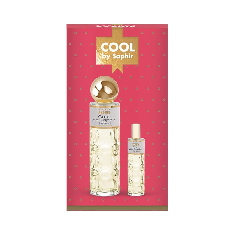 PARFUMS SAPHIR CONF. EDP 200ML+ EDP 30ML COOL POUR FEMME
