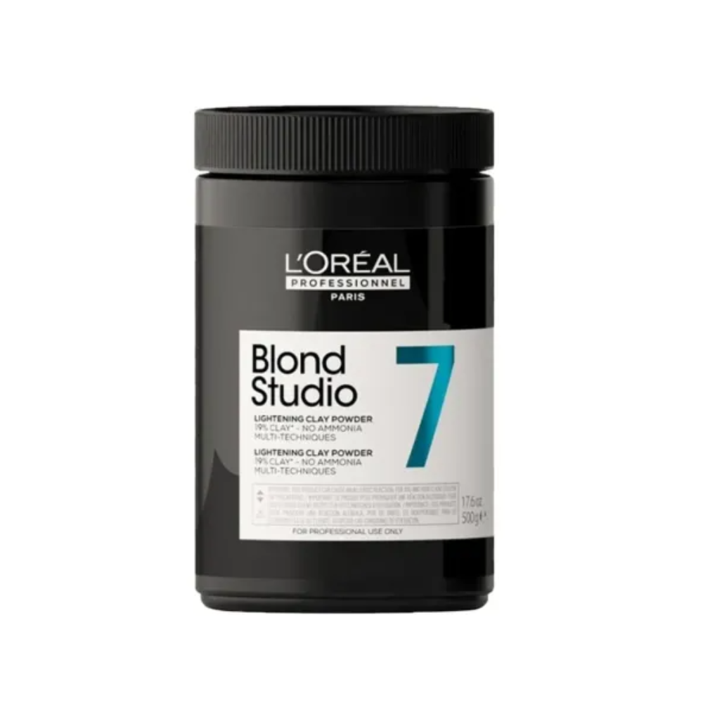 LOREAL DECOLORANTE BLOND STUDIO 7 TONI SENZA AMMONIACA CLAYPOWDER 500GR