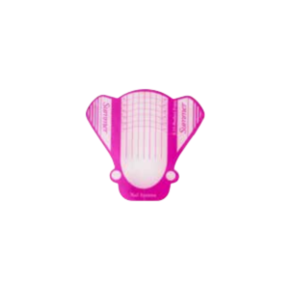 XANITALIA SAGOMA PER UNGHIE A FARFALLA TRASPARENTE NF08 904.050