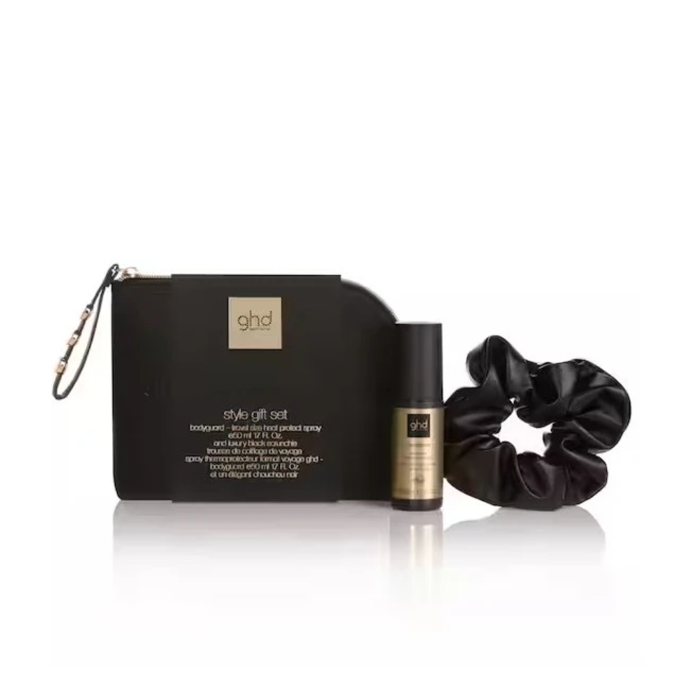 GHD STYLE GIFT SET CONF. PROTETTORE 50ML + SCRUNCHIE NERO