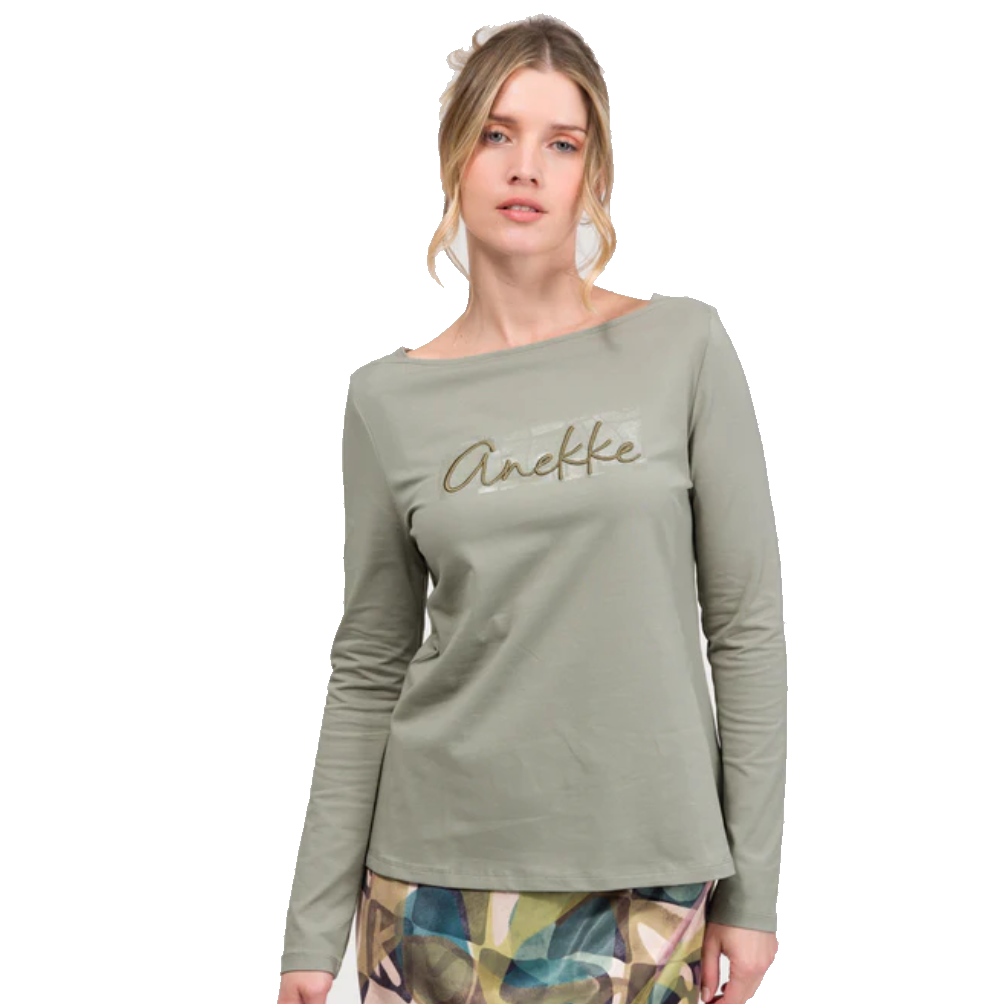 ANEKKE MAGLIA A MANICA LARGA VERDE 42271