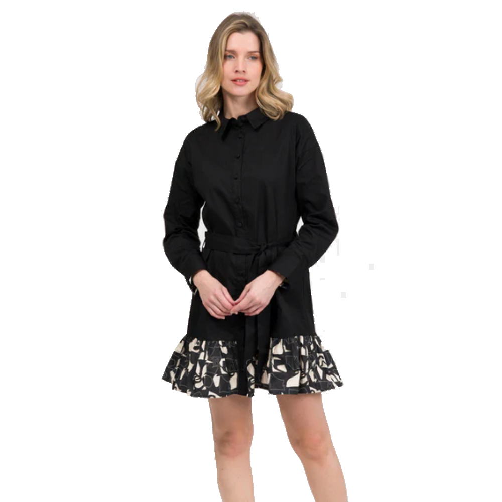 ANEKKE VESTITO CORTO NERO 42278