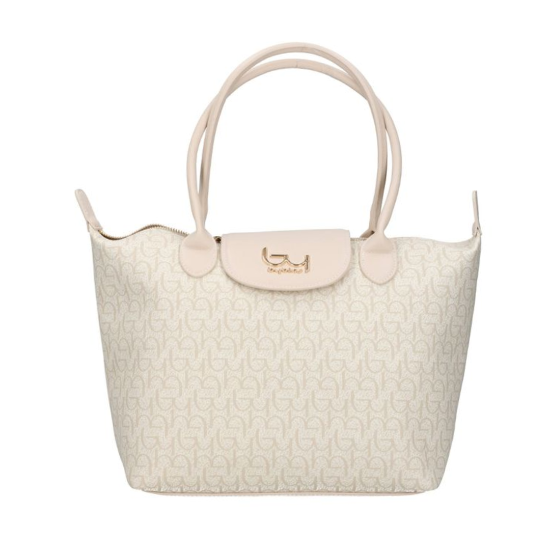 BYBLOS BORSA DONNA NOTREDAME AVORIO SABBIA BYBS64A10