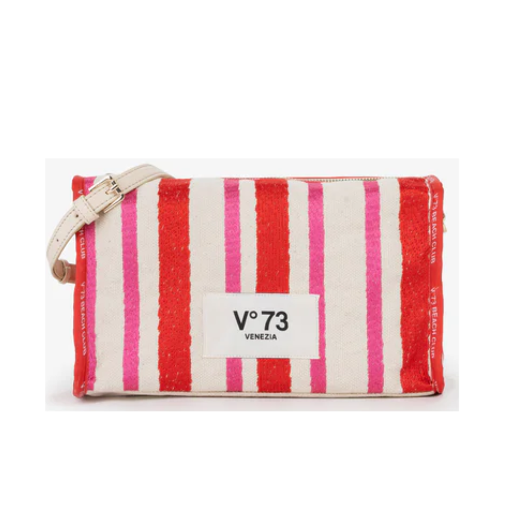 V°73 BORSA SINTETICA DONNA ILENE ROSSO/MULTICOLOR 73BS9MV04R