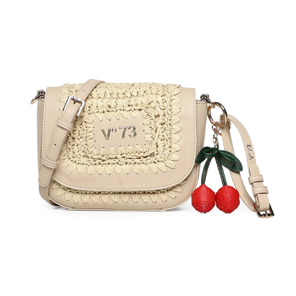V°73 BORSA SINTETICA DONNA ALISYA OFF WHITE 73BS9M304