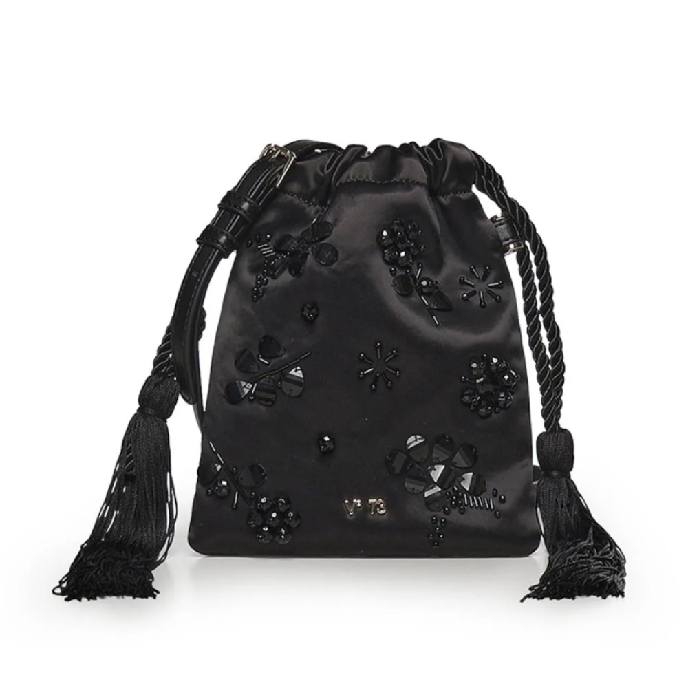 V°73 BORSA SINTETICA DONNA KAYLA NERO 73BS9MZ04