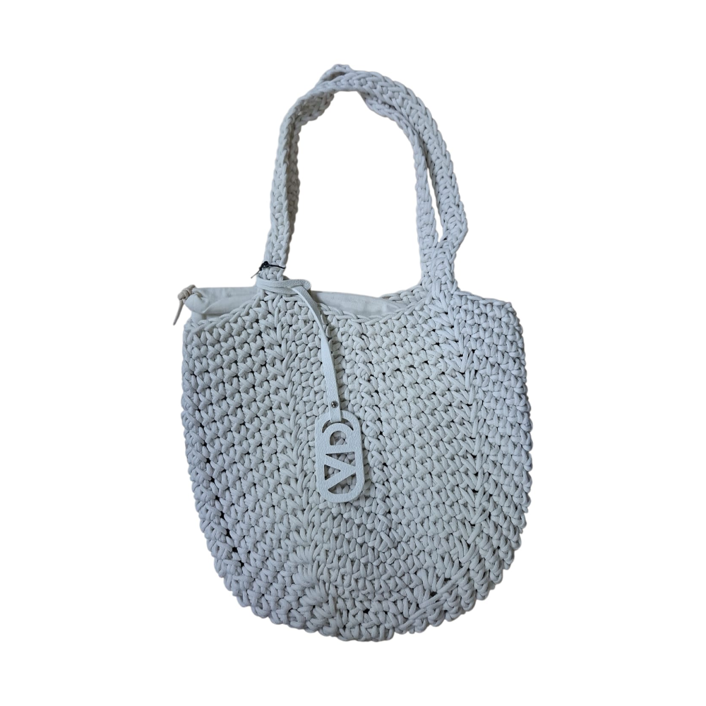 VIVIENNE D BORSA MINI BAG CROCHET VBB272 BIANCO