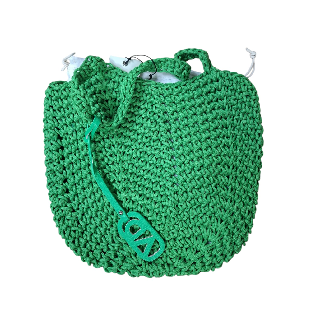 VIVIENNE D BORSA MINI BAG CROCHET VBB272 VERDE