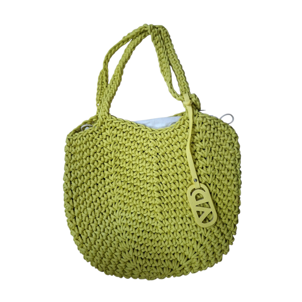 VIVIENNE D BORSA MINI BAG CROCHET VBB272 GIALLO