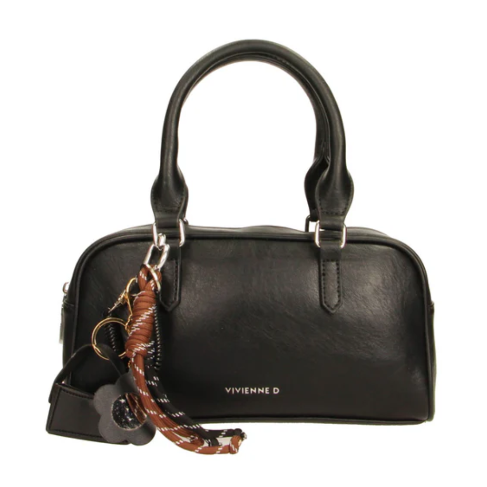 VIVIENNE D BORSA MINI BAG CHARM VCH225 NERO
