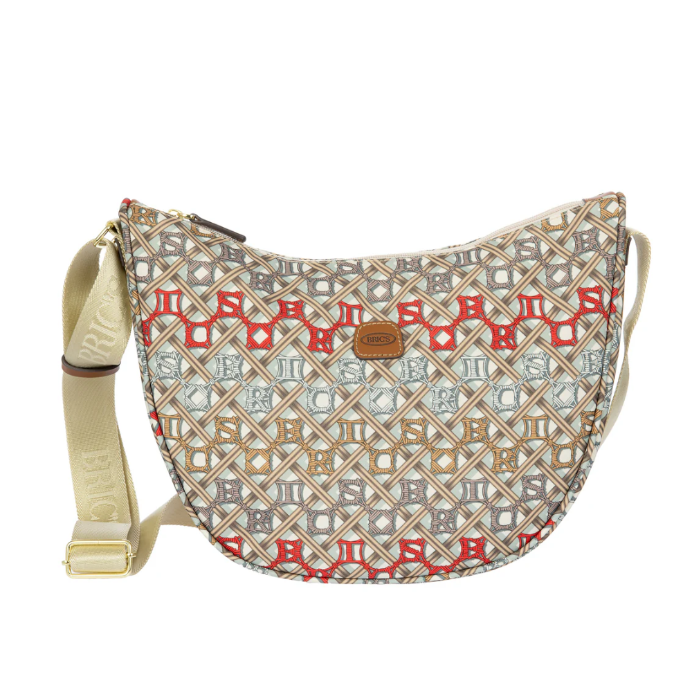 BRIC'S X-COLLECTION BORSA MEZZALUNA M BXG45052.964 MACRAME